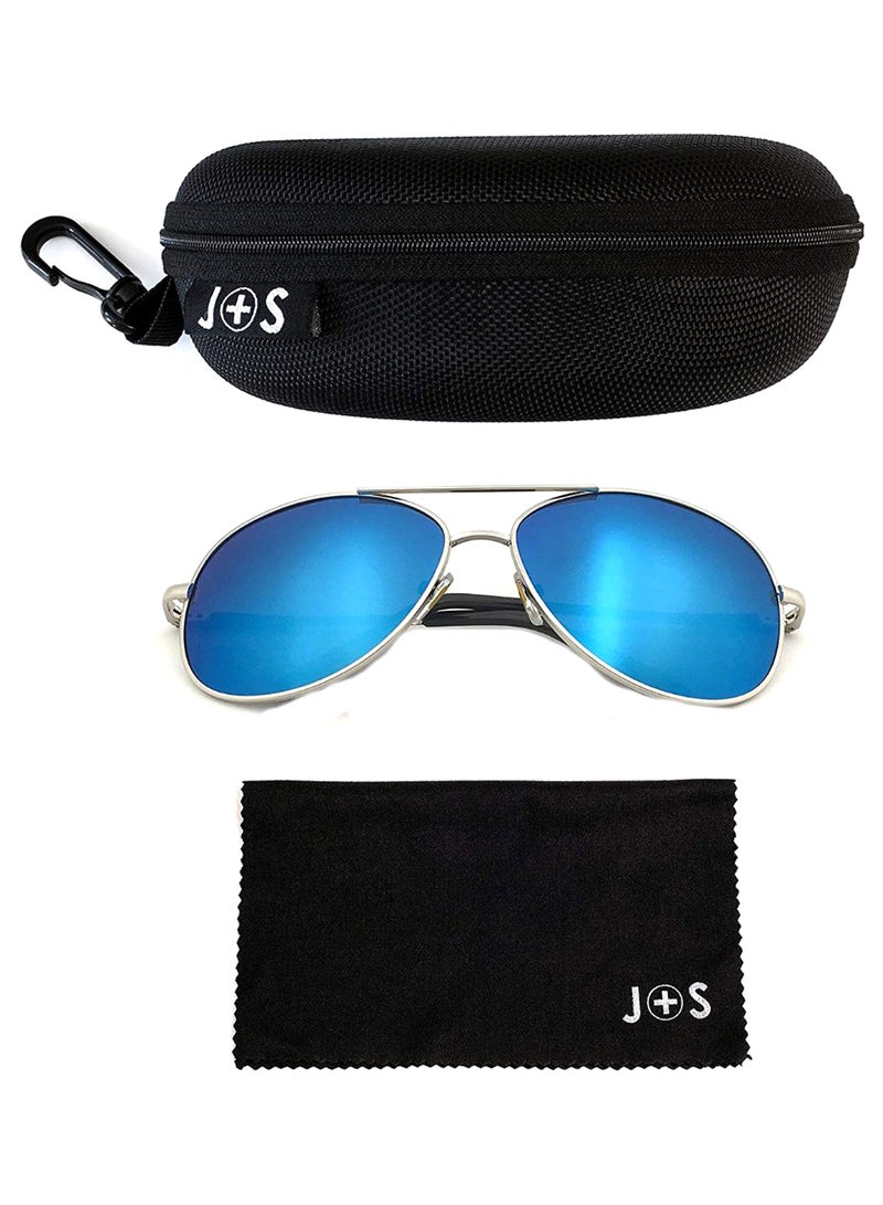 Military Style Aviator Sunglasses