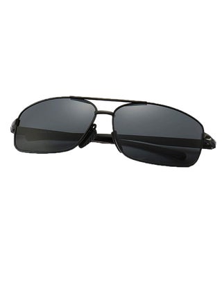 Polarized Rectangular Sunglasses - Lens Size: 42 mm - v1562232675/N27297523A_1