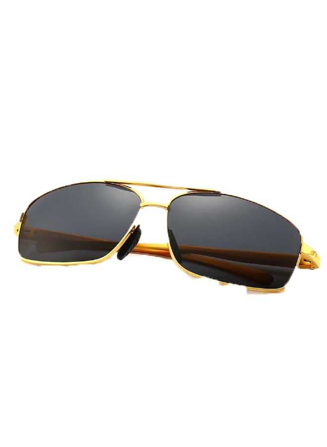 Polarized Rectangular Sunglasses - Lens Size: 42 mm - Image 1