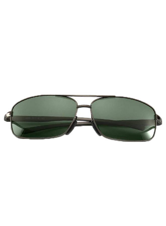 Polarized Rectangular Sunglasses - Lens Size: 42 mm - Image 1