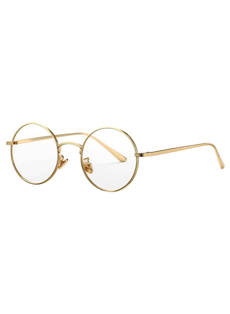 Vintage Round Sunglasses - Lens Size: 51 mm - Image 2