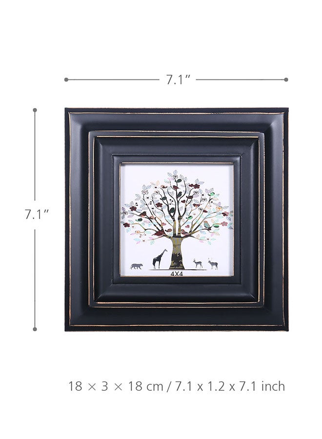 توراتس إطار صورة لسطح الطاولة أسود 4x4بوصة - Image 5