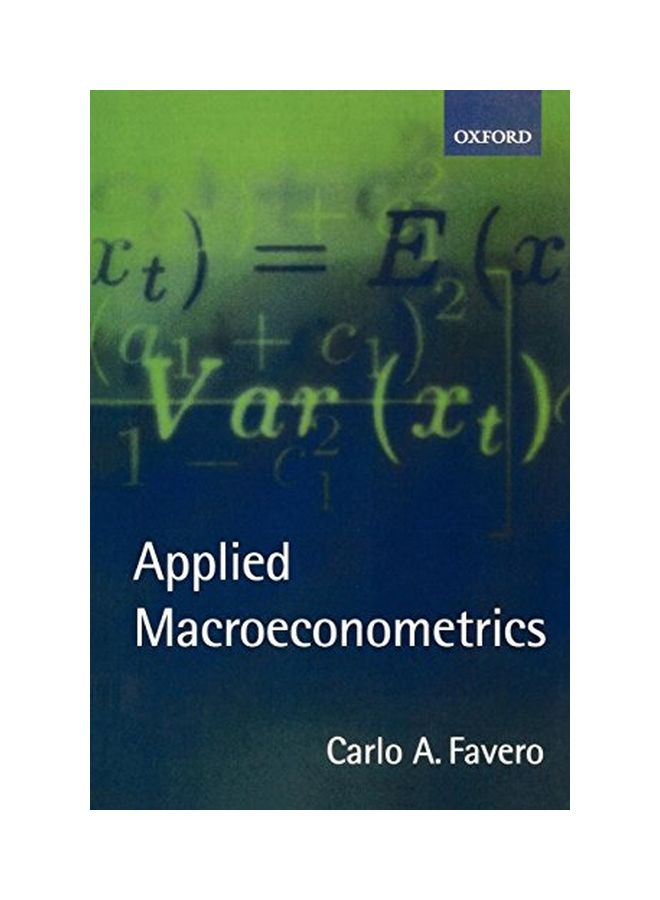 Applied Macroeconometrics Paperback English by Carlo a. Favero 