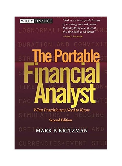 The Portable Financial Analyst: What Practitioners Need to Know Hardcover English by Mark P Kritzman