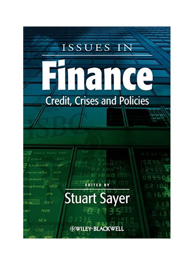 Issues In: Finance Credit, Crises And Policies Paperback English by Stuart Sayer - 18-02-2005 