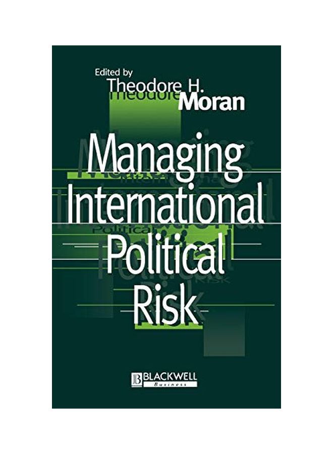 Managing International Political Risk hardcover english - 26 Oct 1998 