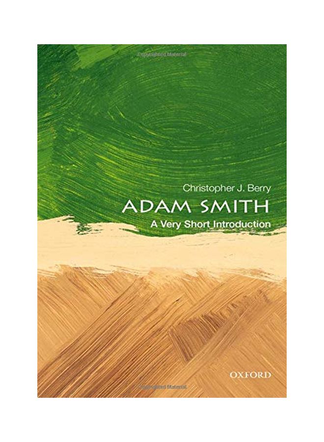 Adam Smith: A Very Short Introduction Paperback English by Christopher J. Berry 