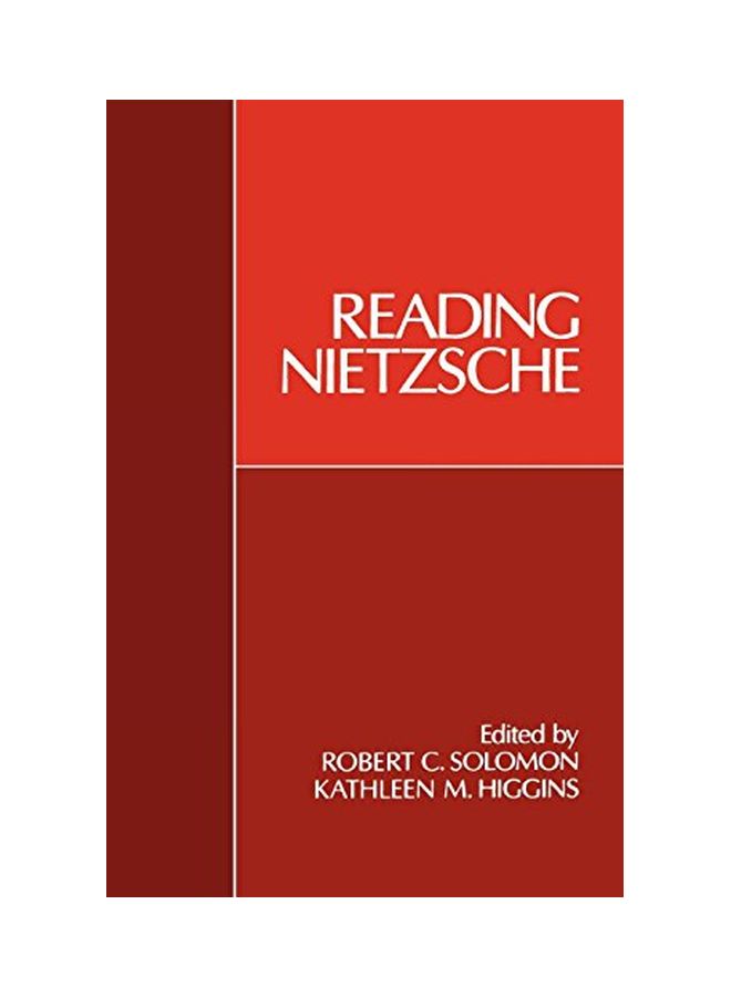 Reading Nietzsche Paperback English by Robert C. Solomon 