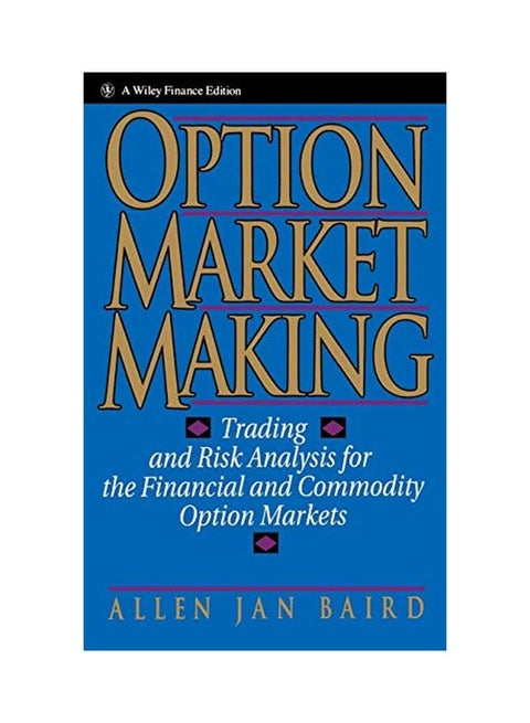 Option Market Making hardcover english - 01 Nov 1992