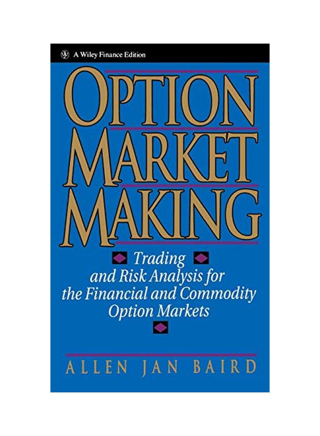 Option Market Making hardcover english - 01 Nov 1992