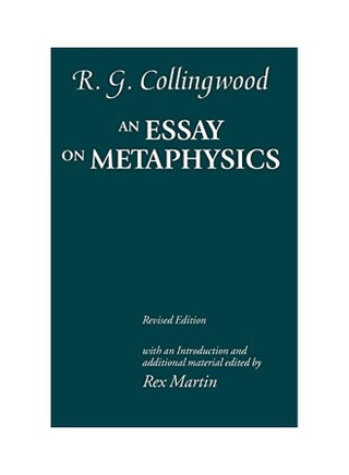 An Essay on Metaphysics Paperback English by R. G. Collingwood - v1562233212/N27194478A_1