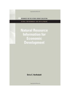 Natural Resource Information for Economic Development Hardcover English by Orris C. Herfindahl 