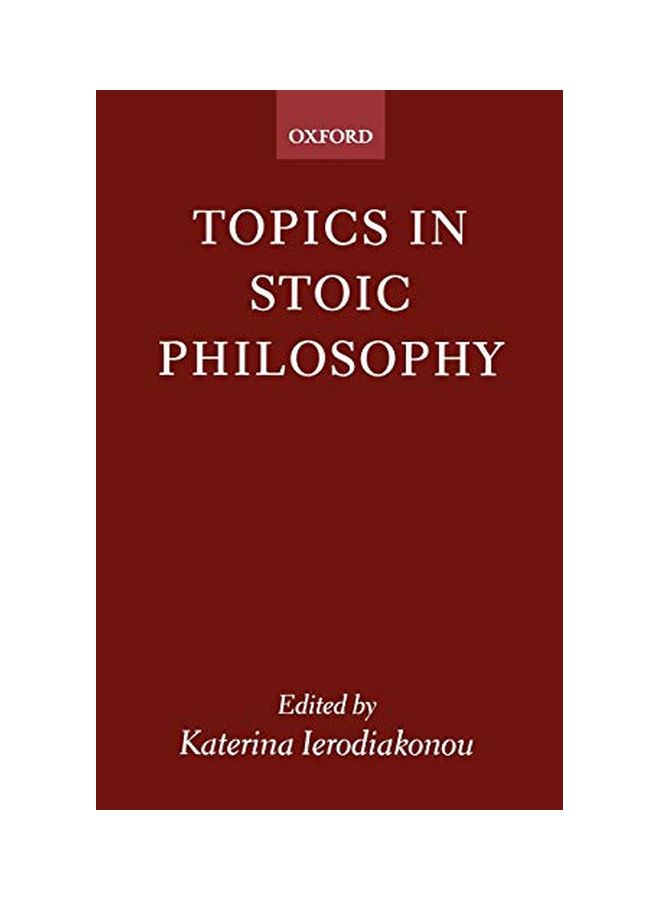 Topics In Stoic Philosophy paperback english - 6 February 2002 