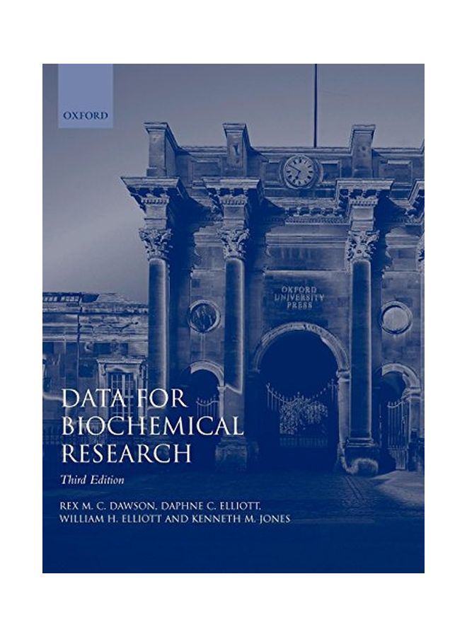Data For Biochemical Research paperback english - 19 Feb 2002 