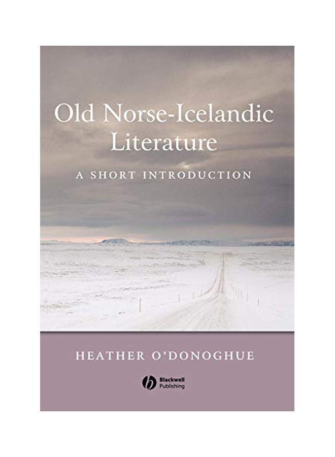 Old Norse-Icelandic Literature: A Short Introduction hardcover english - 05 Mar 2004 