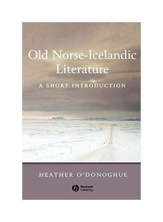 Old Norse-Icelandic Literature: A Short Introduction paperback english - 05 Mar 2004 