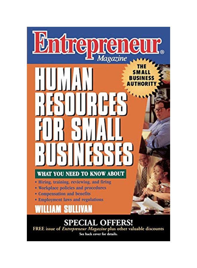 null - Entrepreneur Magazine: Human Resources for Small Businesses Paperback English by William Sullivan - Image 1