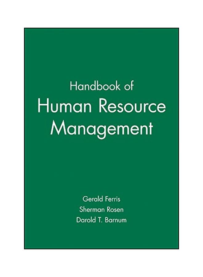 Handbook Of Human Resource Management hardcover english - 35037 