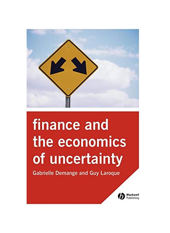 Finance And The Economics Of Uncertainty hardcover english - 23 Jan 2006 