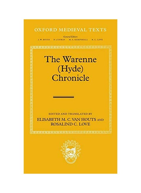 The Warenne (hyde) Chronicle hardcover english - 10 Jun 2013