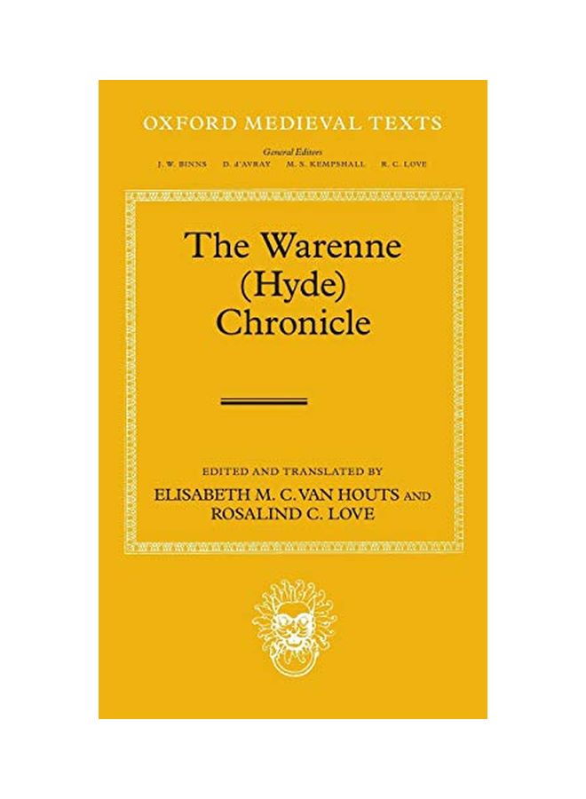 The Warenne (hyde) Chronicle hardcover english - 10 Jun 2013