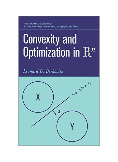 Convexity And Optimization In Rn hardcover english - 30 December 2001