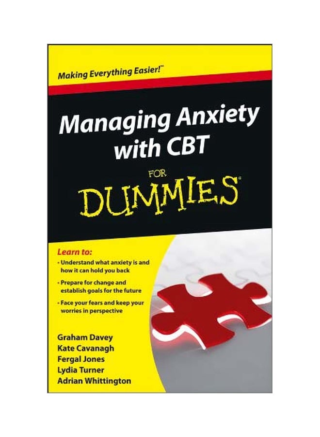 null - Managing Anxiety With CBT For Dummies Paperback English by Graham C. Davey - 6 November 2012 - Image 1