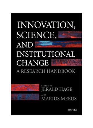 Innovation, Science, and Institutional Change: A Research Handbook Paperback English by Hage, Jerald - v1562233637/N27189364A_1