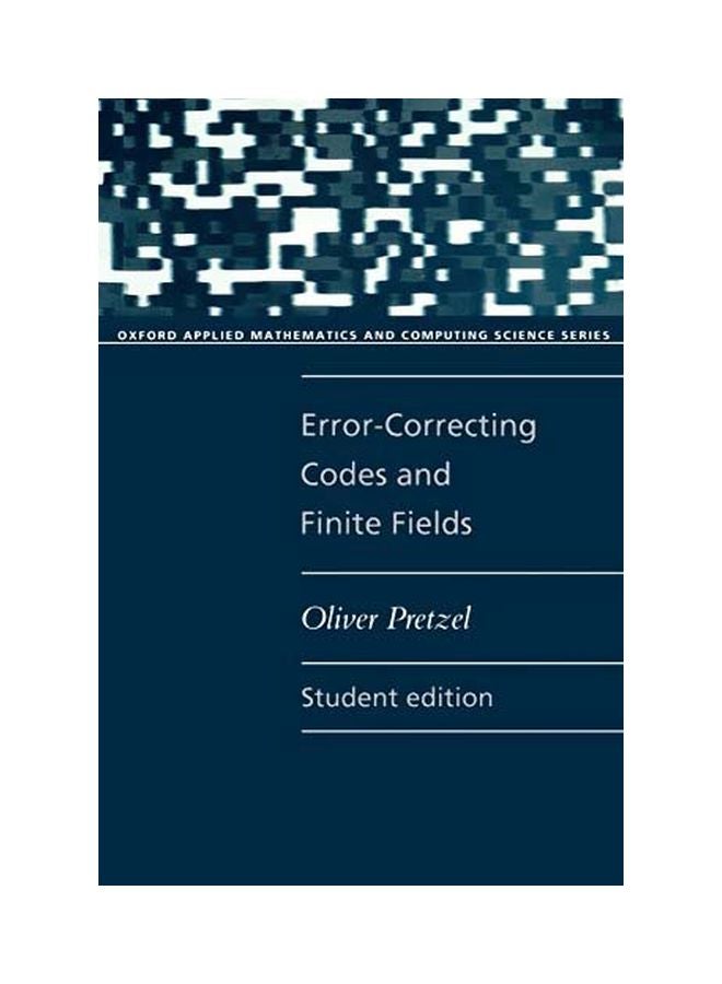 Error-Correcting Codes And Finite Fields paperback english - 29 August 1996 