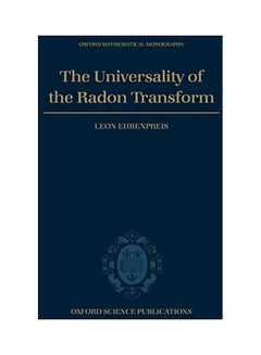The Universality Of The Radon Transform hardcover english - 4 December 2003