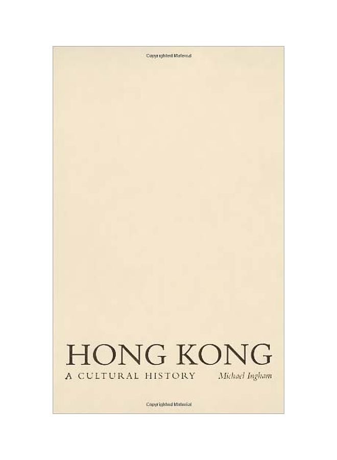 Hong Kong: A Cultural History hardcover english - 18 June 2007
