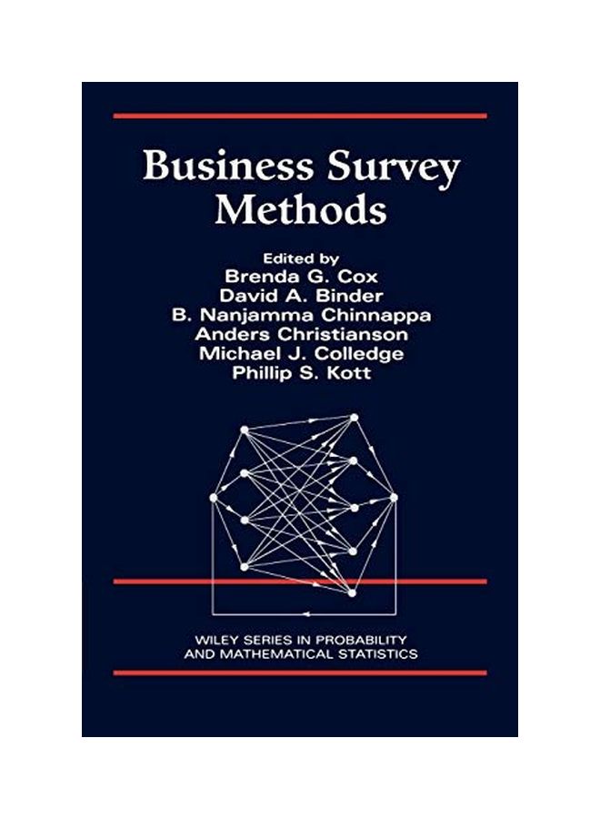 Business Survey Methods Paperback English by Brenda G. Cox 