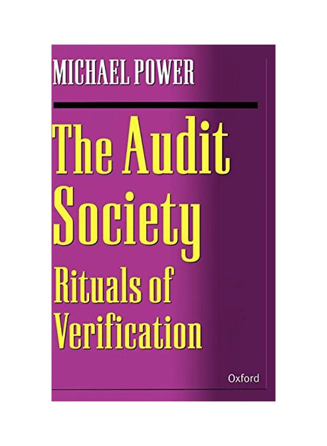 The Audit Society: Rituals Of Verification hardcover english - 2 October 1997 