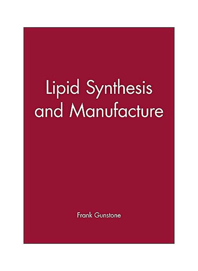 Lipid Synthesis And Manufacture hardcover english - 1 June 1999 