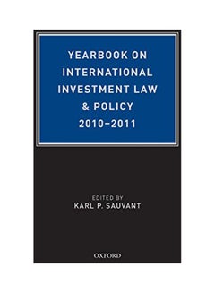 Yearbook On International Investment Law And Policy 2010-2011 hardcover english - 16 February 2012