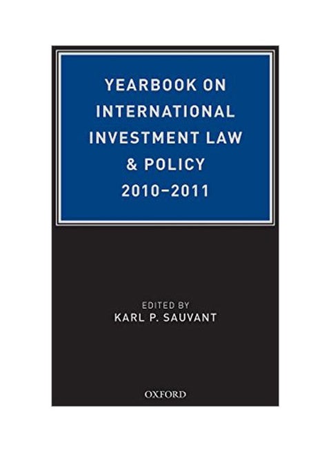 Yearbook On International Investment Law And Policy 2010-2011 hardcover english - 16 February 2012