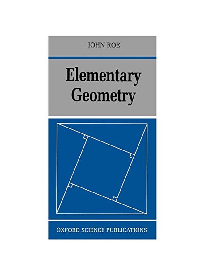 Elementary Geometry paperback english - 06 May 1993 
