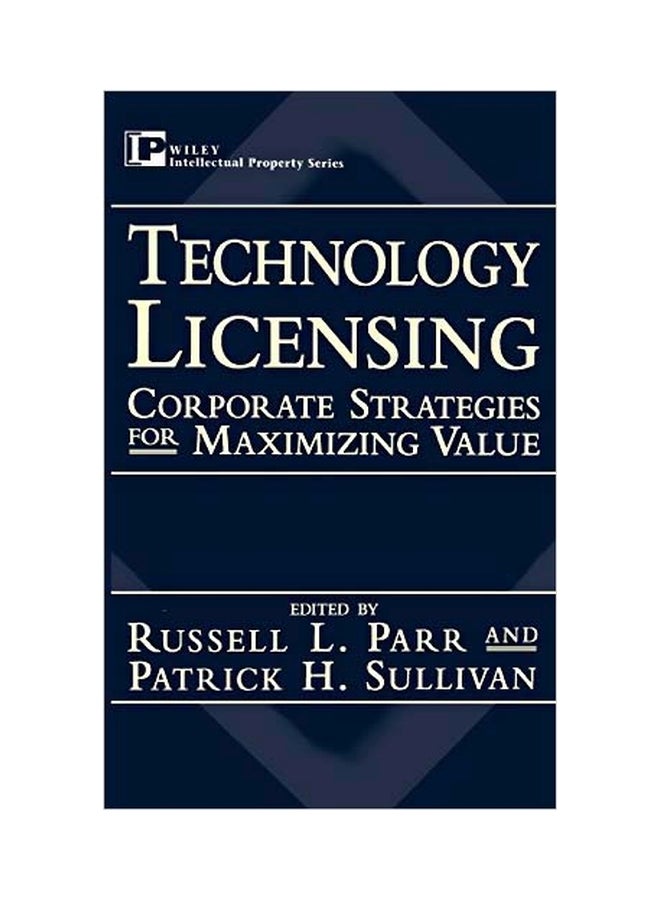 Technology Licensing: Corporate Strategies For Maximizing Value hardcover english - 28 August 1996 