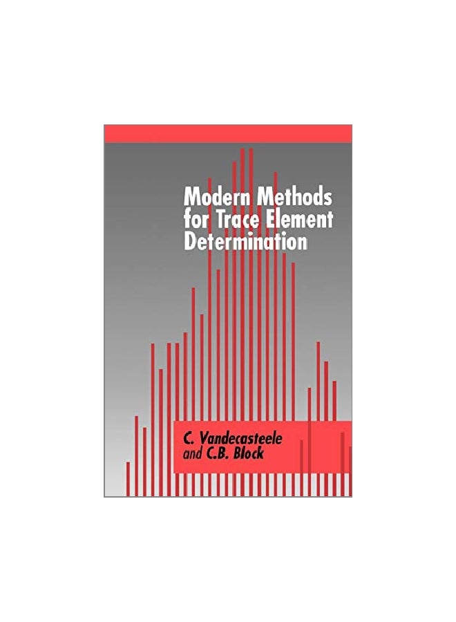 Modern Methods For Trace Element Determination paperback english - 6 March 1997 