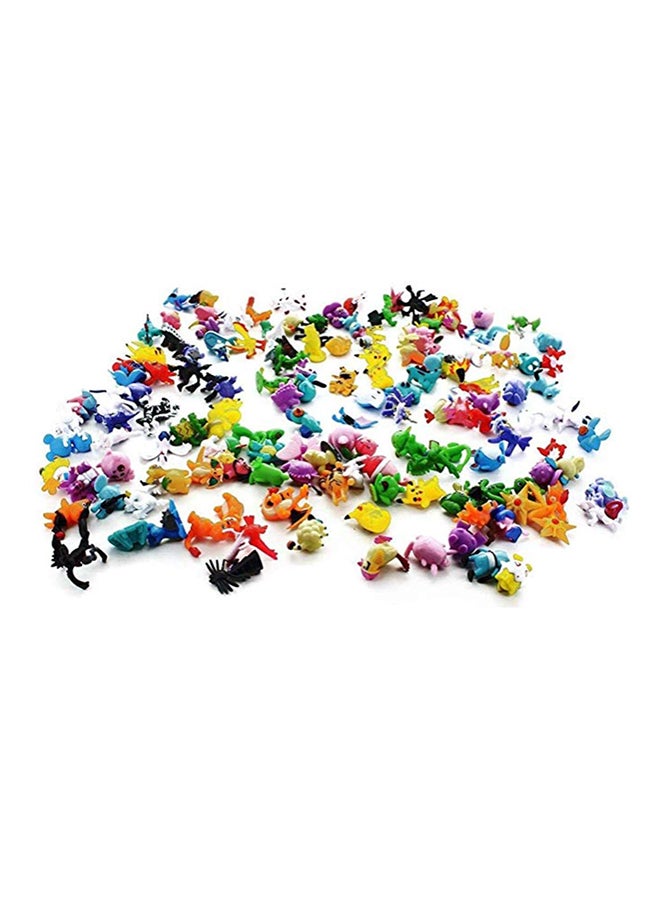 WLFF 144-Piece Mini Pokemon Figure Toy Set 3.5cm - Image 2