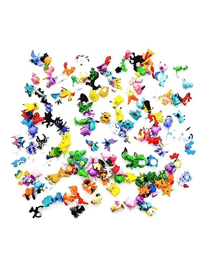 WLFF 144-Piece Mini Pokemon Figure Toy Set 3.5cm - Image 3