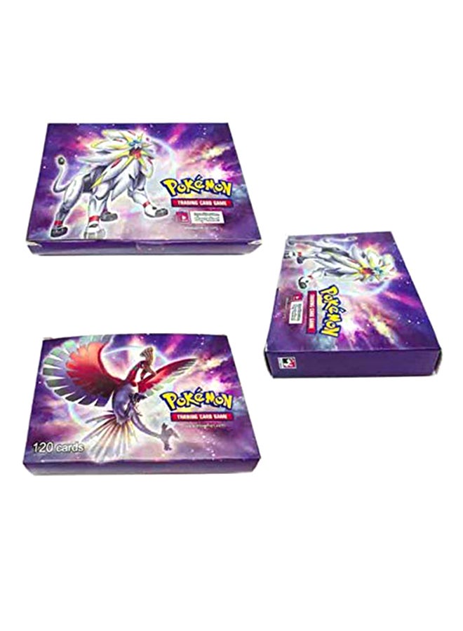 WLFF 120-Piece Pokemon EX GX MEGA Trainer Energy Cards Set 35x12cm - Image 1