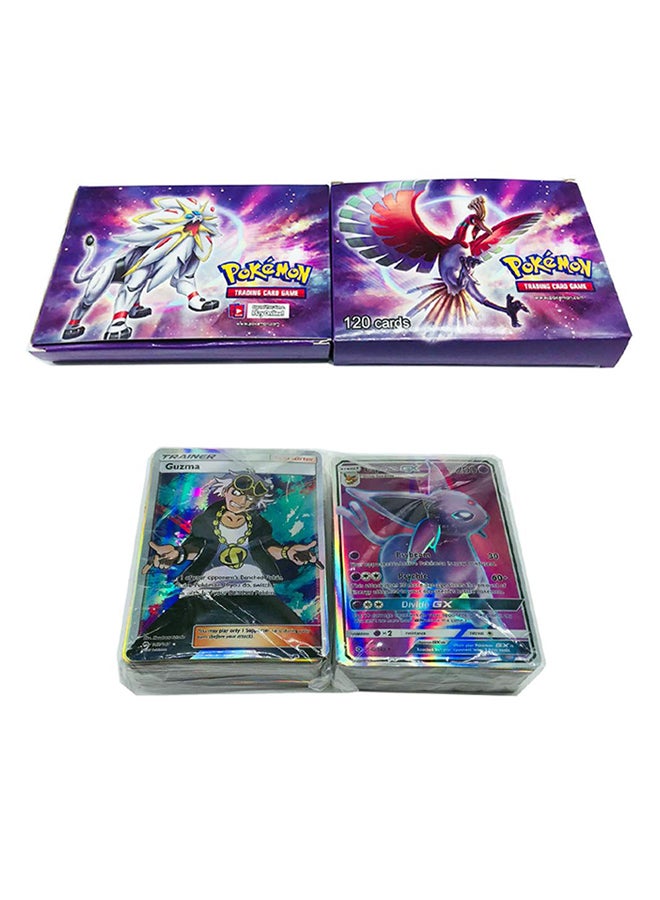 WLFF 120-Piece Pokemon EX GX MEGA Trainer Energy Cards Set 35x12cm - Image 2