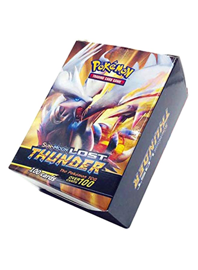 WLFF 100-Piece Pokemon EX GX MEGA Trainer Energy Cards Set 35x12cm - Image 1
