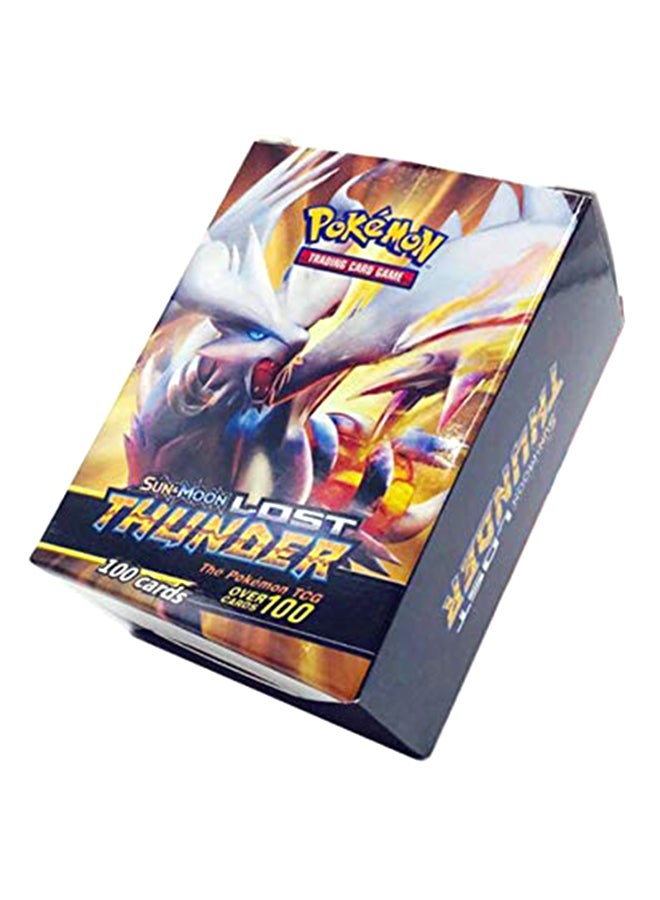 WLFF - 100-Piece Pokemon EX GX MEGA Trainer Energy Cards Set 35x12cm - Image 1