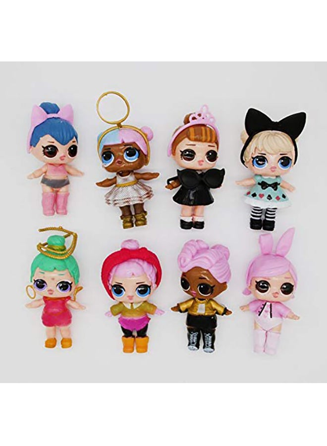 WLFF - 8-Piece Baby Dolls Action Figure Toys Set - Image 1