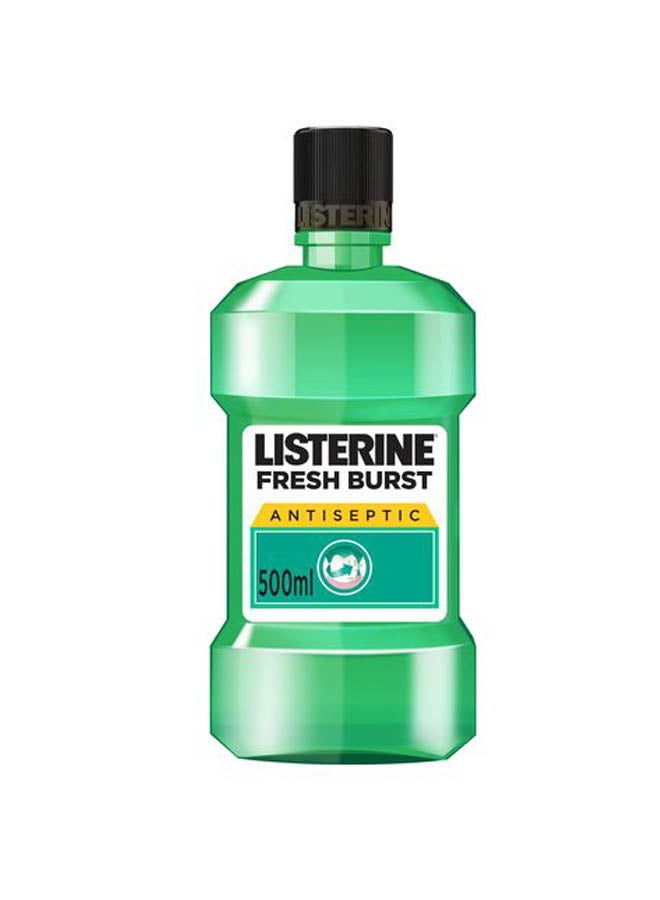 Listerine Fresh Burst Antiseptic Mouthwash Green 500ml 