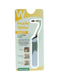 Lighted Tooth Stain Eraser White/Grey 8cm