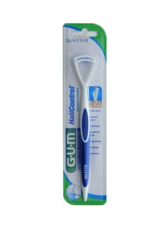 SUNSTAR Gum Hali Control Tongue Cleaner White/Blue 10cm 