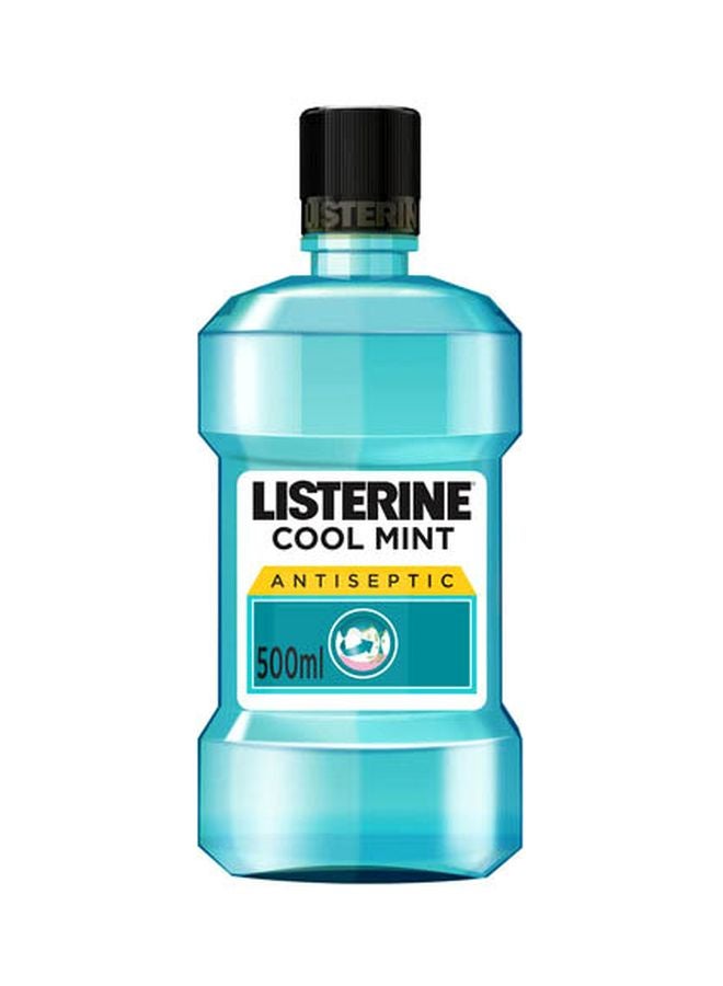 Listerine Antiseptic Mouthwash-Cool Mint Blue 500ml 